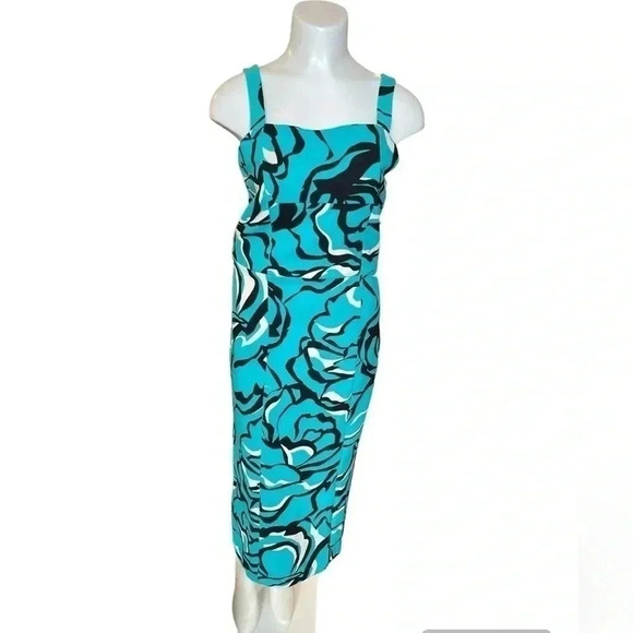 Rachel Rechel  Roy Hepburn Sleeveless Midi Dress sz M - Picture 1 of 10